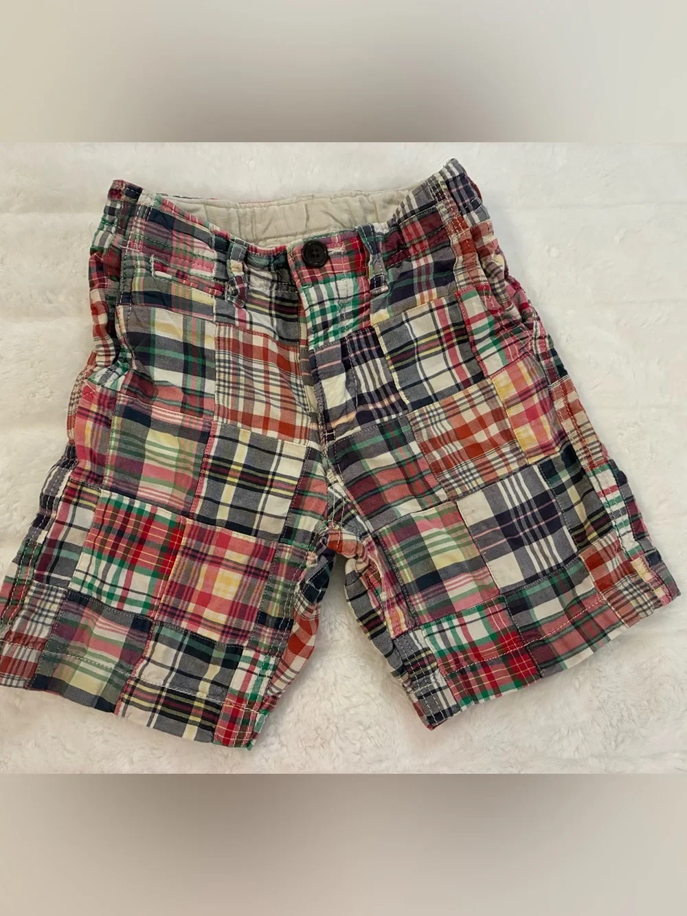 Bundle of 3 Boys Shorts - 2 Pair Size 5 with adjustable waists & 1 Pair Size 6.